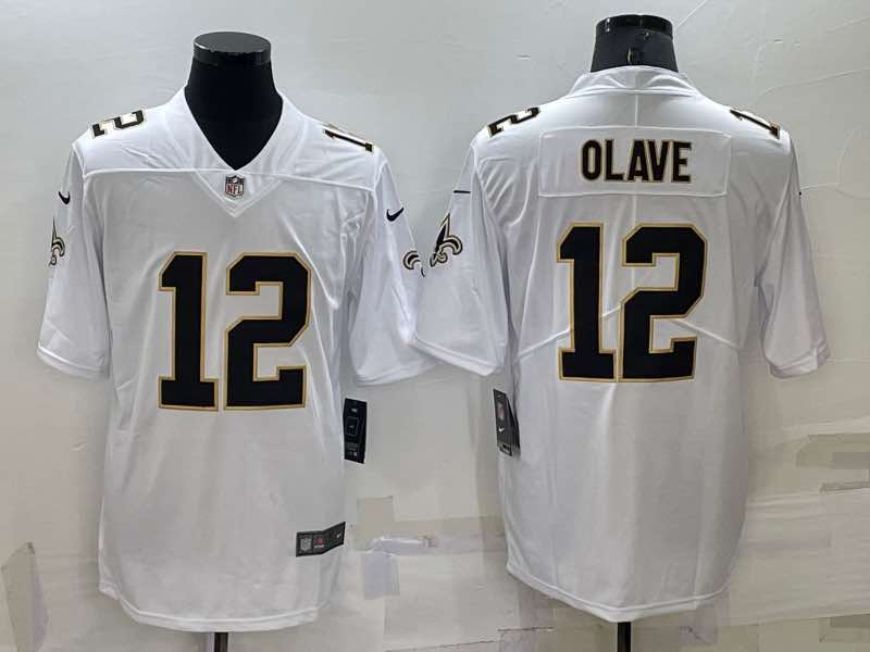 NFL New Orleans Saints #312 Olave White Vapor Limited Jersey