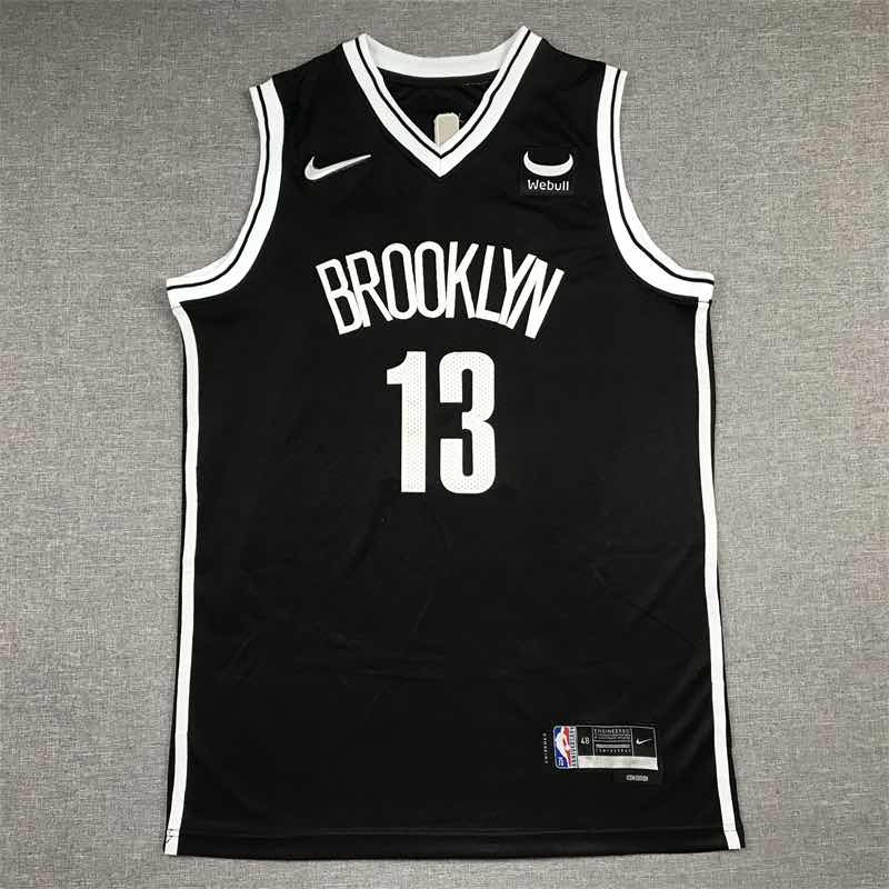 NBA Brooklyn Nets #13 Harden Black new Jersey