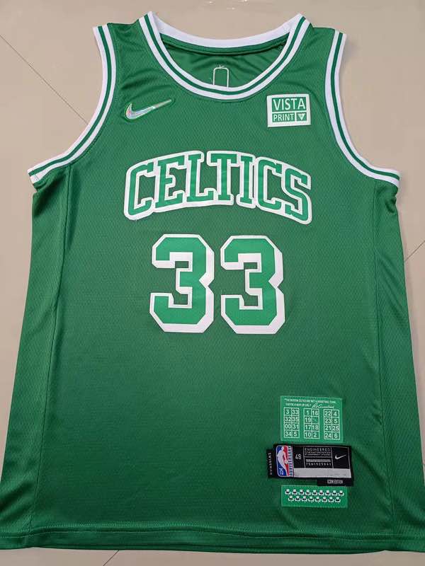 NBA Boston Celtics #33 Bird Green New Nike Jersey