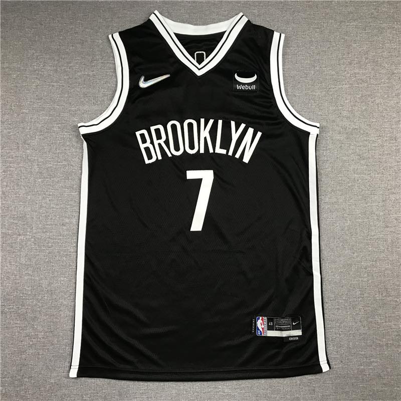 NBA Brooklyn Nets #7 Durant Black City Jersey