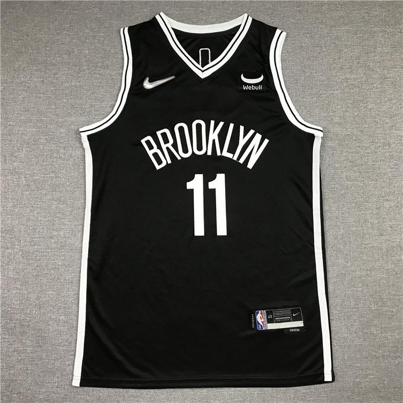 NBA Brooklyn Nets #11 Irving Black Jersey