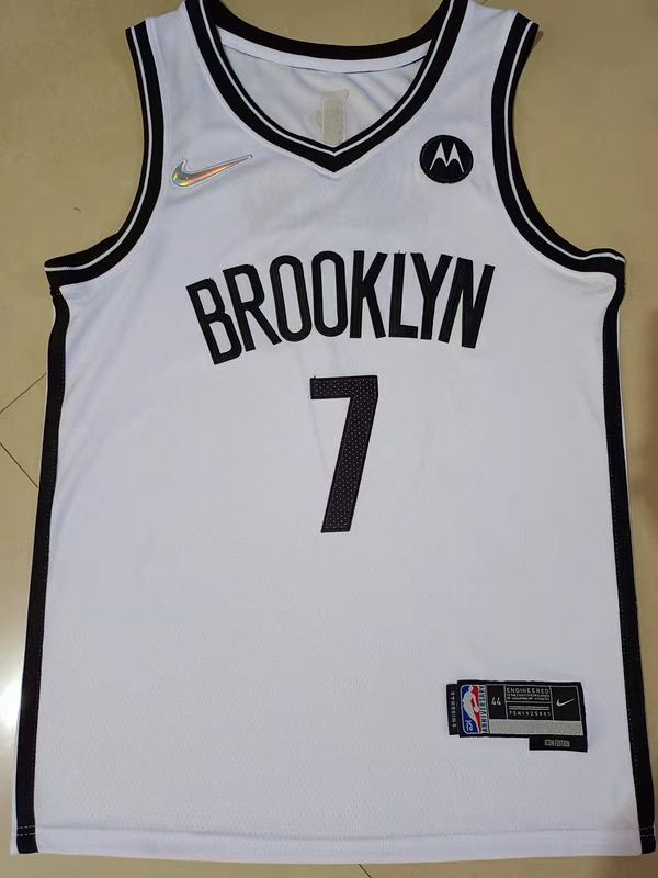 NBA Brooklyn Nets #7 Durant white City Jersey