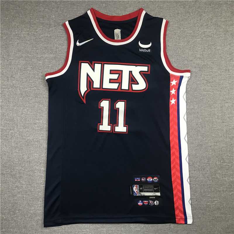 NBA Brooklyn Nets #11 Irving Black new Jersey