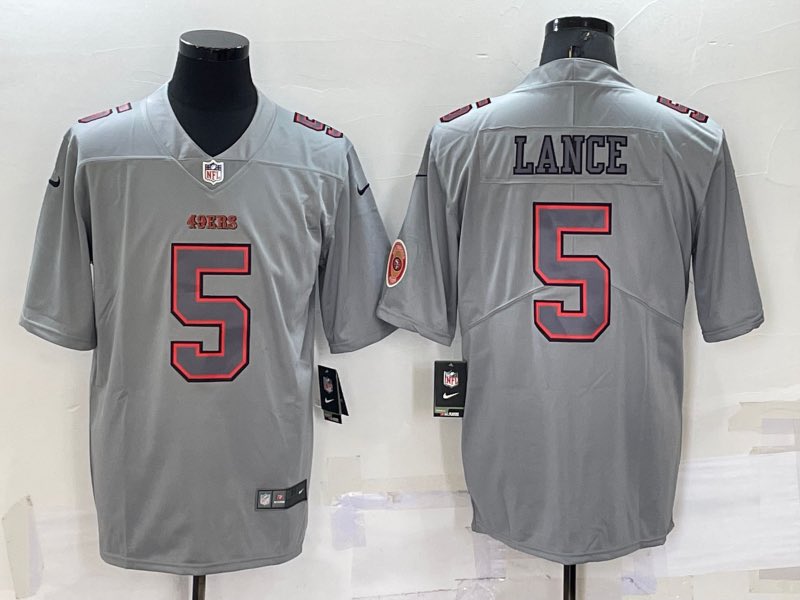 NFL San Francisco 49ers #5 Lance Grey Limited Jersey