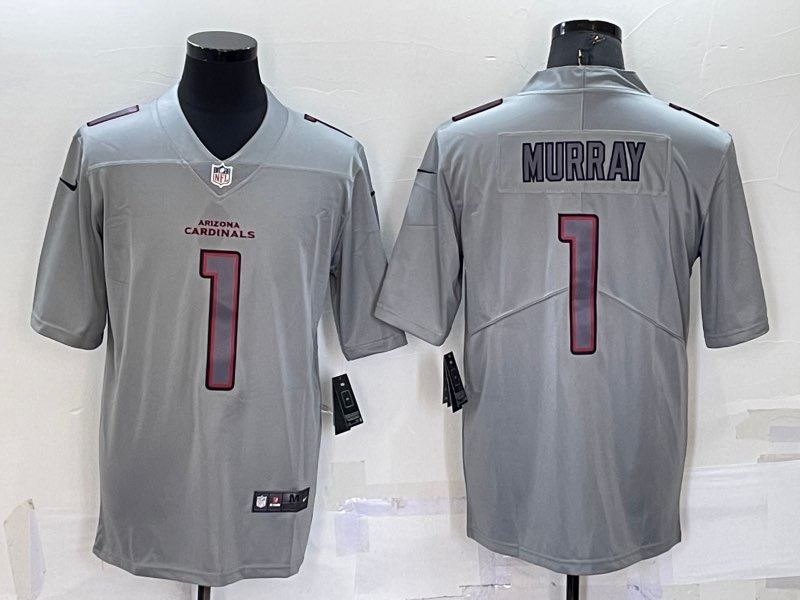 NFL Arizona Cardinals #1 Murray Grey Limited Jersey