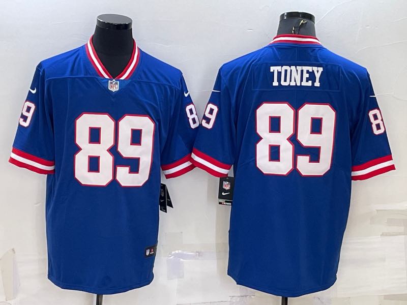 NFL Buffalo Bills #89 Toney Blue Limited Jersey
