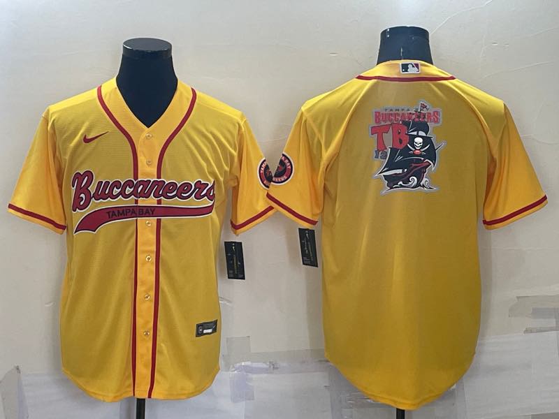 NFL Tampa Bay Buccaneers Yellow Joint-designed Limited Jersey