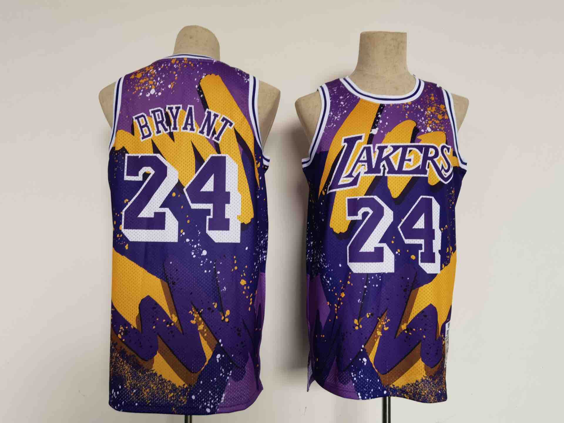 NBA Los Angeles Lakers #24 Bryant Hip-hop Jersey