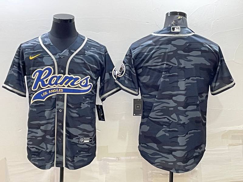 NFL Los Angeles Rams Joint-design Camo Jersey