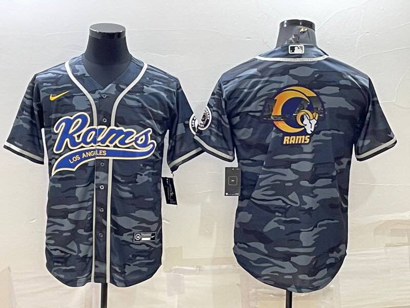 NFL Los Angeles Rams Joint-design Camo Jersey