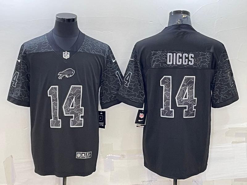 NFL Buffalo Bills #14 Diggs Black Limited Jersey