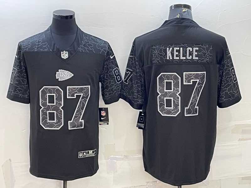 NFL Kansas City Chiefs #87 Kelce black Limited Jersey