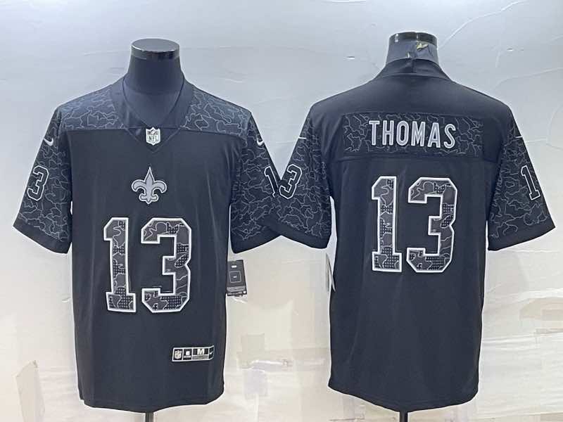 NFL New Orleans Saints #13 Thomas Black Jersey