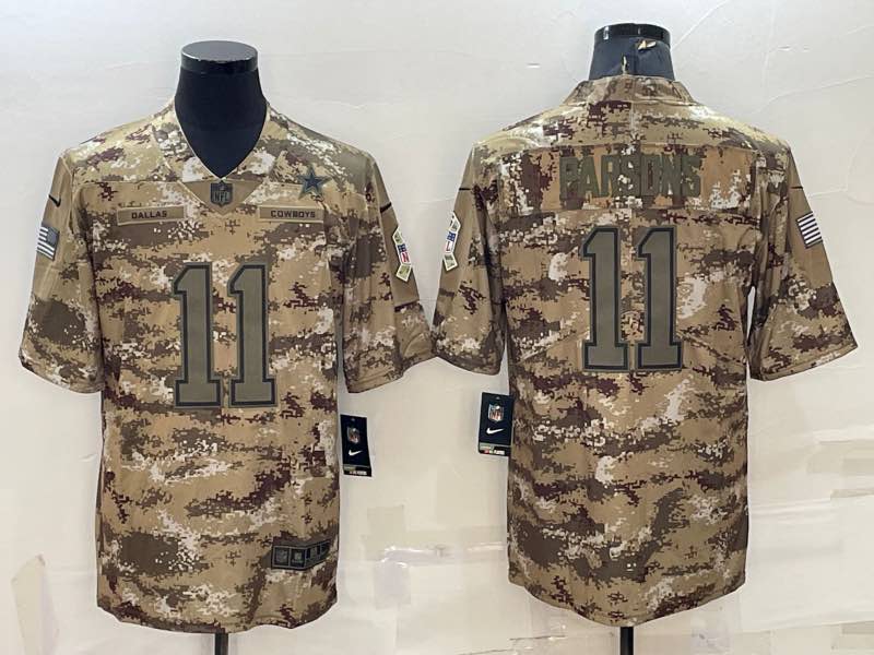 NFL Dallas Cowboys #11 Parsons Salute to Service Jersey