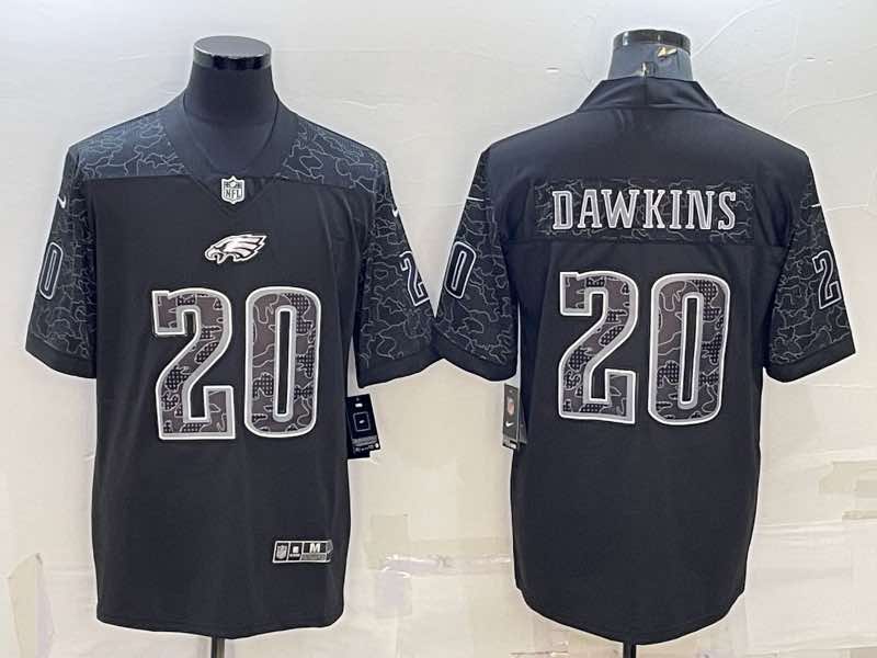 NFL Philadelphia Eagles #20 Dawkins Black Jersey