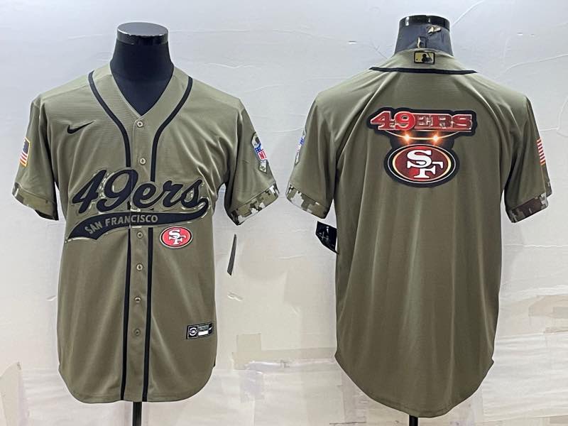 NFL San Francisco 49ers Salute to Service Joint-designed  Jersey