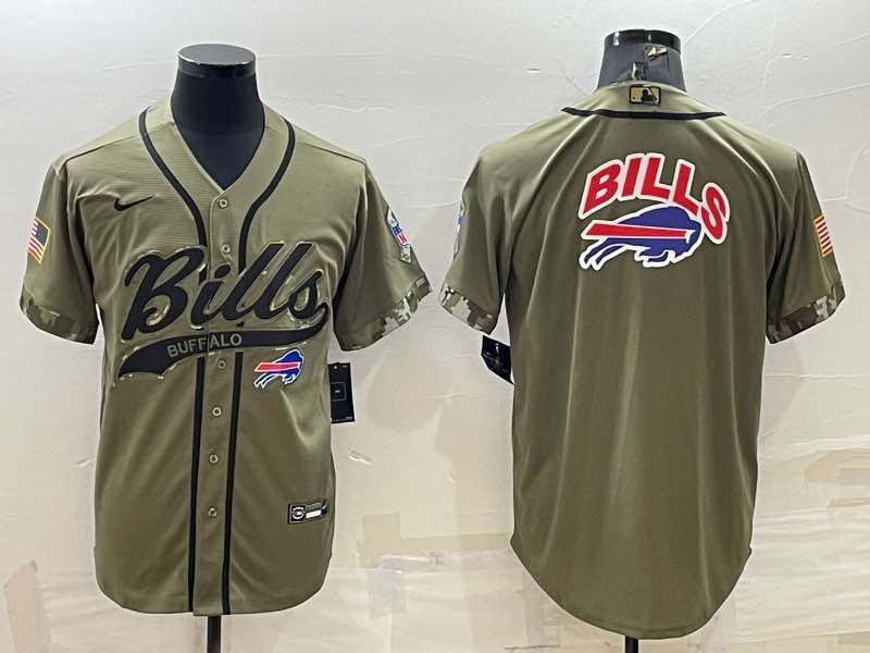 NFL Buffalo Bills Salute to Service Joint-designed  Jersey