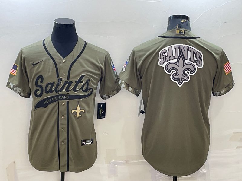 NFL New Orleans Saints Salute to Service Joint-designed Jersey