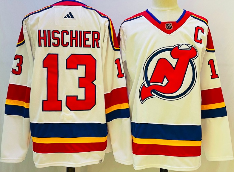 NHL New Jersey Devils #13 Hischier NHL Jersey 