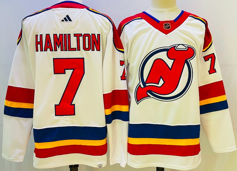 NHL New Jersey Devils #7 Hamilton NHL Jersey 