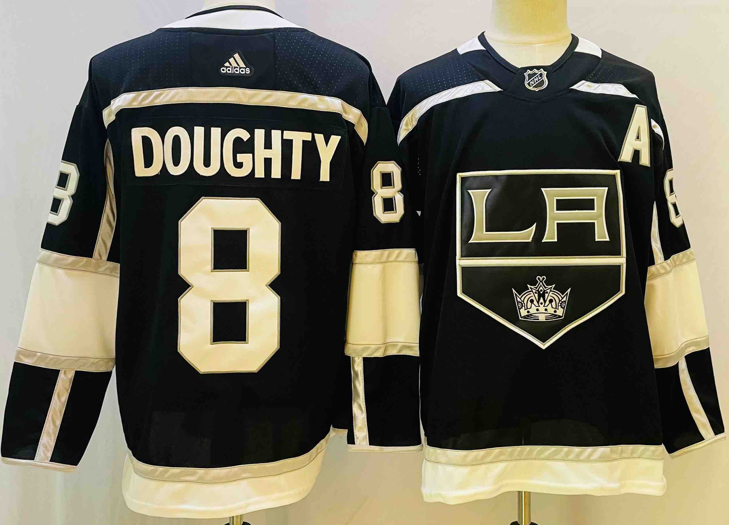 NHL Los Angeles Kings #8 Doughty Black Jersey