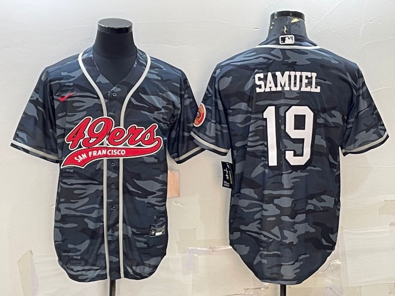 NFL San Francisco 49ers #19 Samuel camo Joint-design Jersey