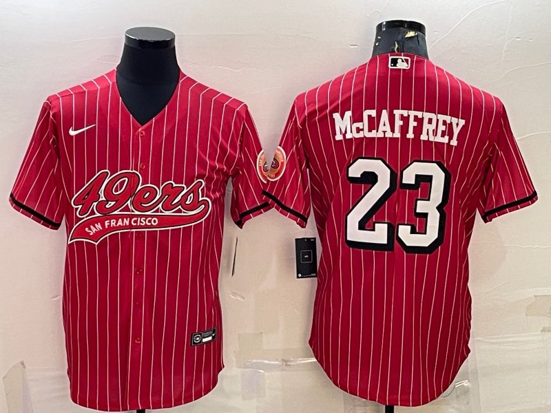NFL San Francisco 49ers #23 McCaffrey Joint-design Jersey