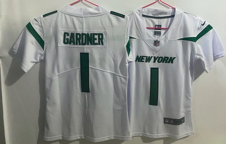 NFL New York Jets #1 Gardner White Vapor limited Jersey