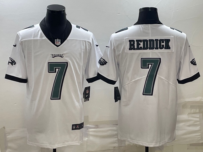 NFL Philadelphia Eagles #7 Reddick White Vapor Limited Jersey