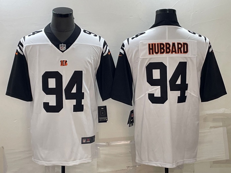 NFL Cincinnati Bengals #94 Hubbard White Color Rush Jersey 