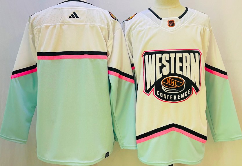 NHL Western Conference Blank Cream Jersey