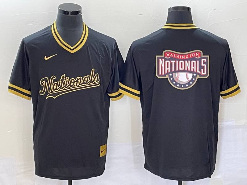 MLB Washington Nationals Blank Logo Jersey