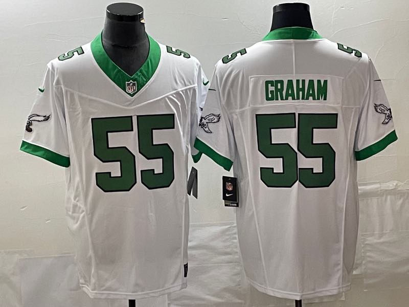 NFL Philadelphia Eagles #55 Graham White NEW Jersey 