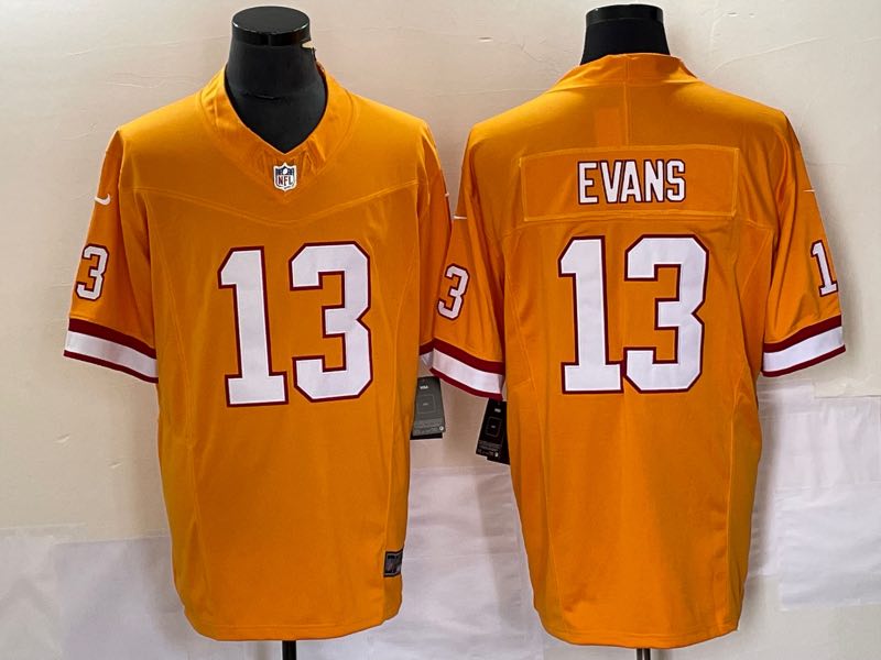 NFL Tampa Bay Buccaneers #13 Evans Orange New jersey