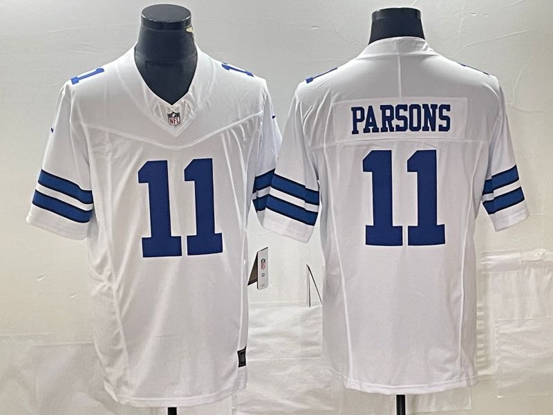 NFL Dallas Cowboys #11 Parsons White Limited Jersey