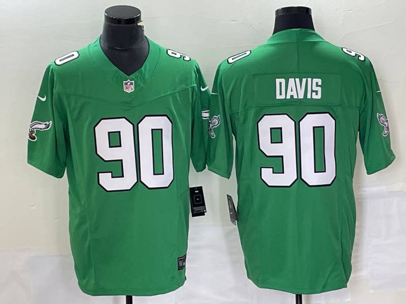 NFL Philadelphia Eagles #90 Davis Green NEW Jersey