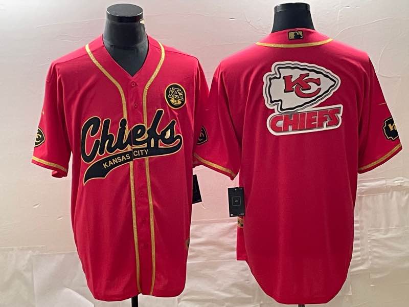 NFL Kansas City Chiefs Blank Jointed-design Jersey