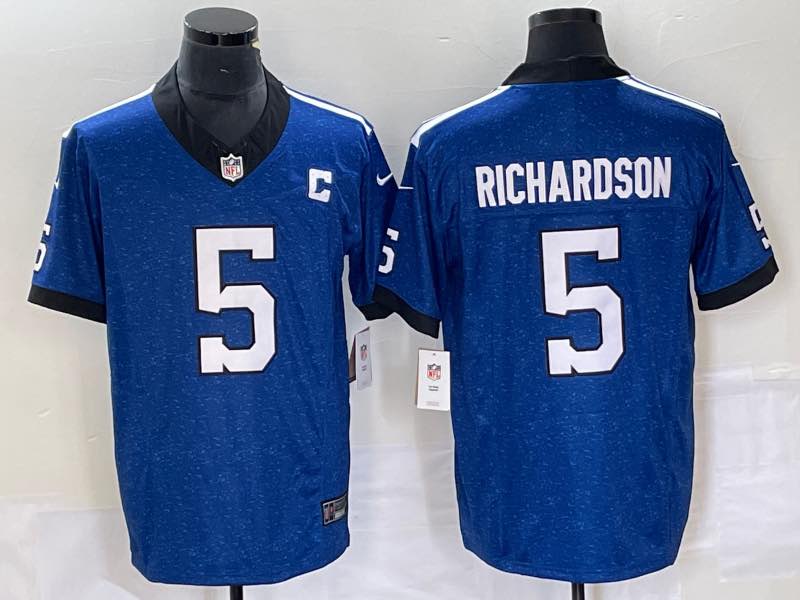 NFL Indianapolis Colts #5 Richardson Blue Limited Jersey