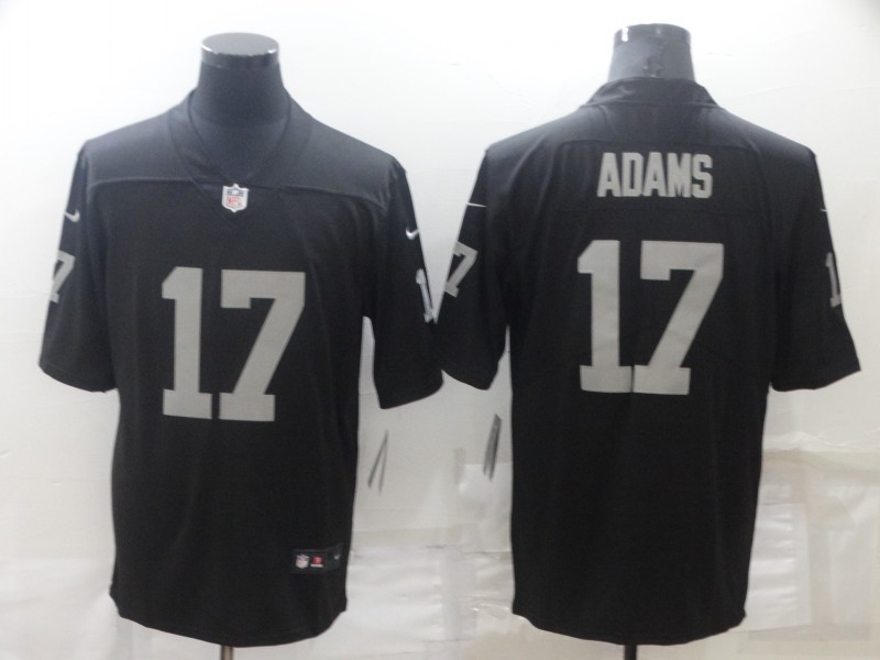 NFL Oakland Raiders #17 Adams black Vapor Limited Jersey  