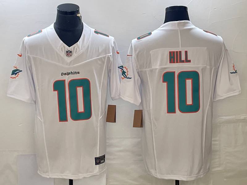 NFL Miami Dolphins #11 Hill White New Jersey