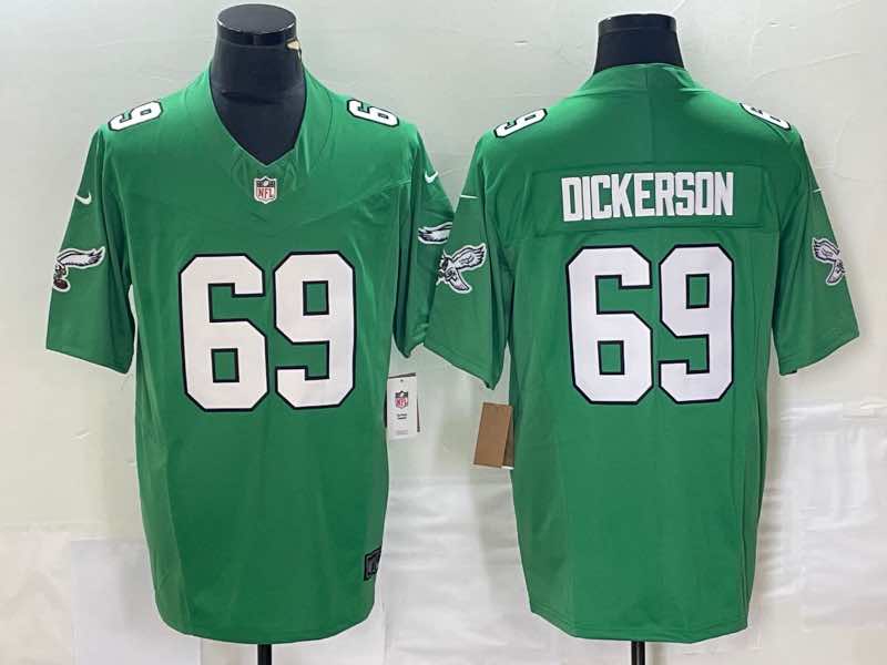 NFL Philadelphia Eagles #69 Dickerson Green New Jersey