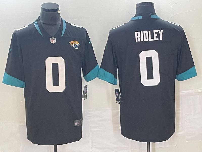 NFL Jacksonville Jaguars #0 Ridley Black Vapor Limited Jersey