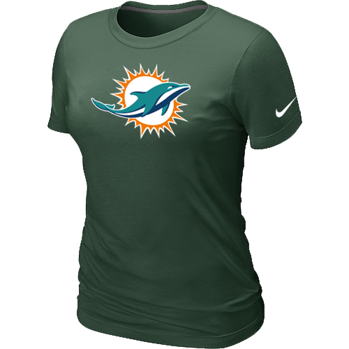 Miami Dolphins Sideline Legend logo womensT-Shirt D.Green