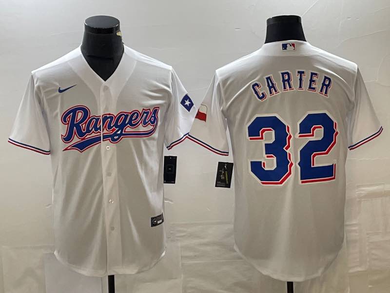 MLB Texas Rangers #32 Carter White Jersey