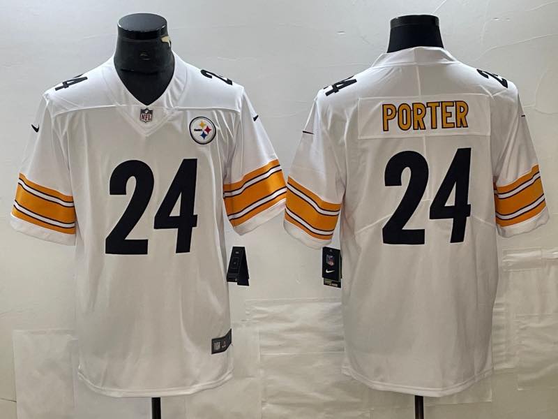 NFL Pittsburgh steelers #24 Porter White new Jersey