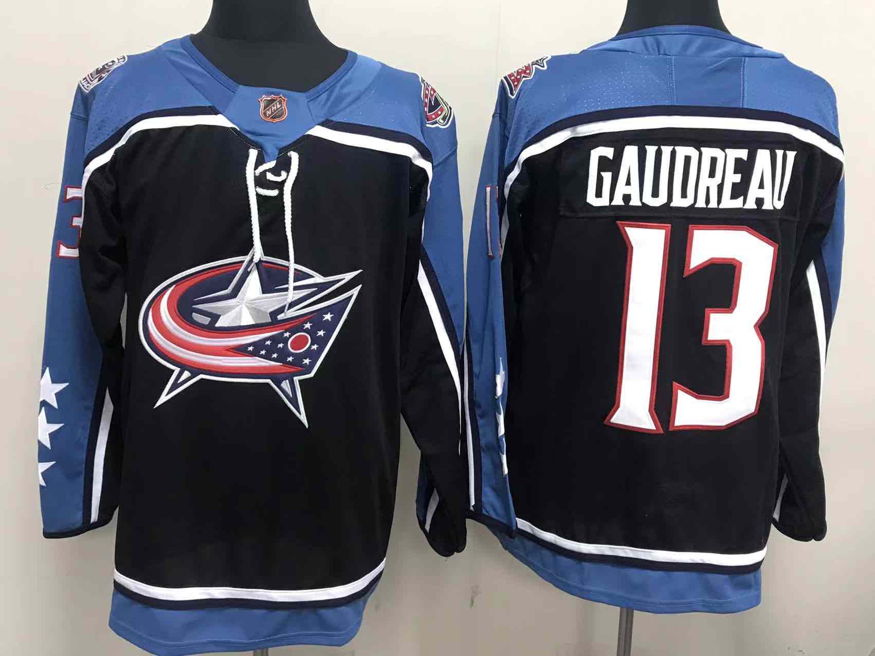 NHL Dallas Stars #13 Gaudreau Black Jersey