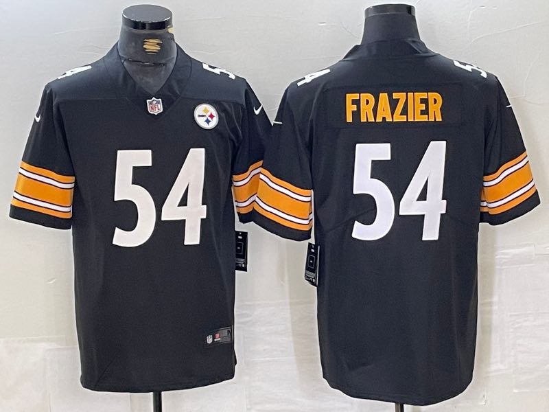 NFL Pittsburgh Steelers #54 Frazier Black Limited Jersey