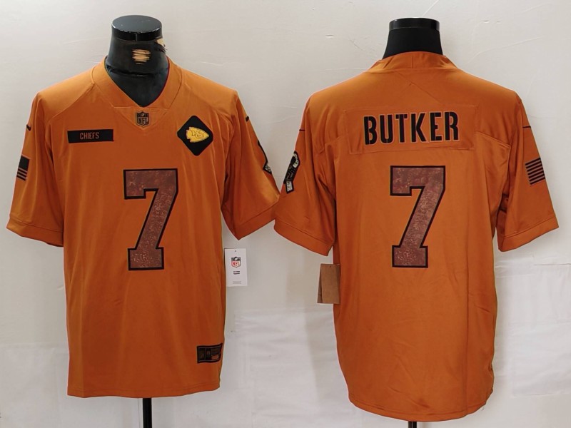 NFL Kansas City Chiefs #7 Butker Limited Jersey