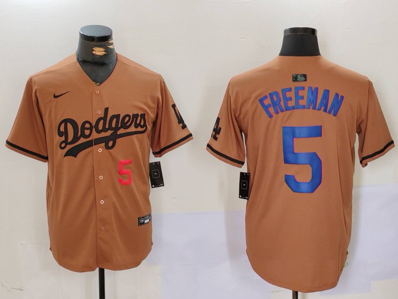 MLB Los Angeles Dodgers #5 Freeman Joint-design Jersey