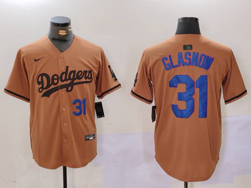 MLB Los Angeles Dodgers #31 Glasnow Joint-design Jersey